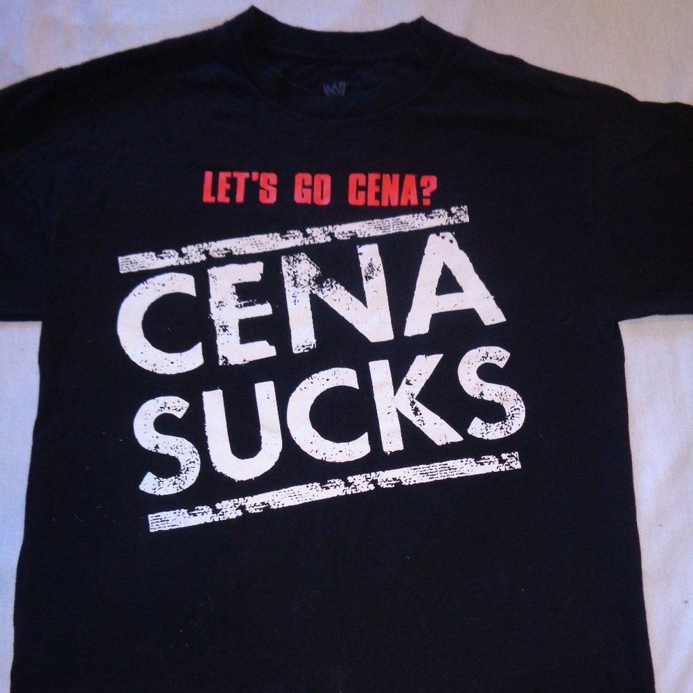 Authentic WWE John Cena Shirt size M